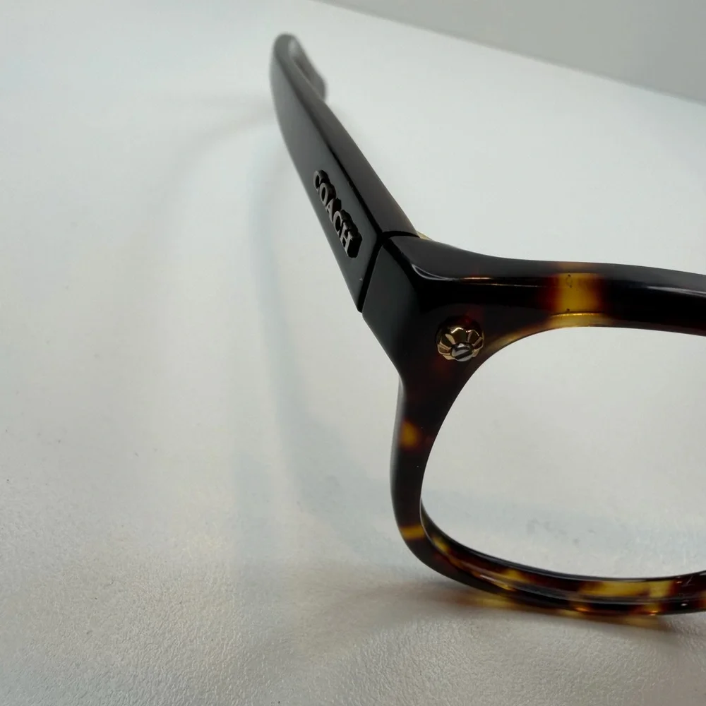 COACH EYEGLASSES HC6095 5394 (DK TORT/DK TORT GOLD SIGC) 54•16•135 COACH GLASSES